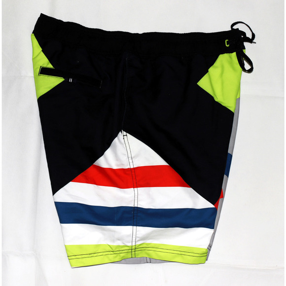 Nautica Quick Dry Men's Multi-Color Brief Lined Swim Trunks Boardshorts Size XL - Picture 4 of 5